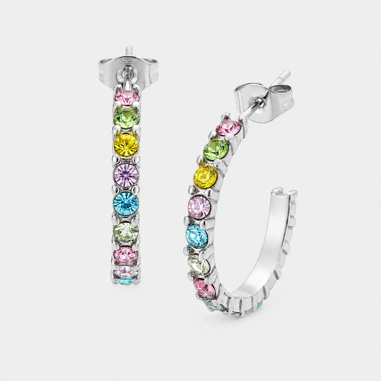Orecchini Circle multicolor