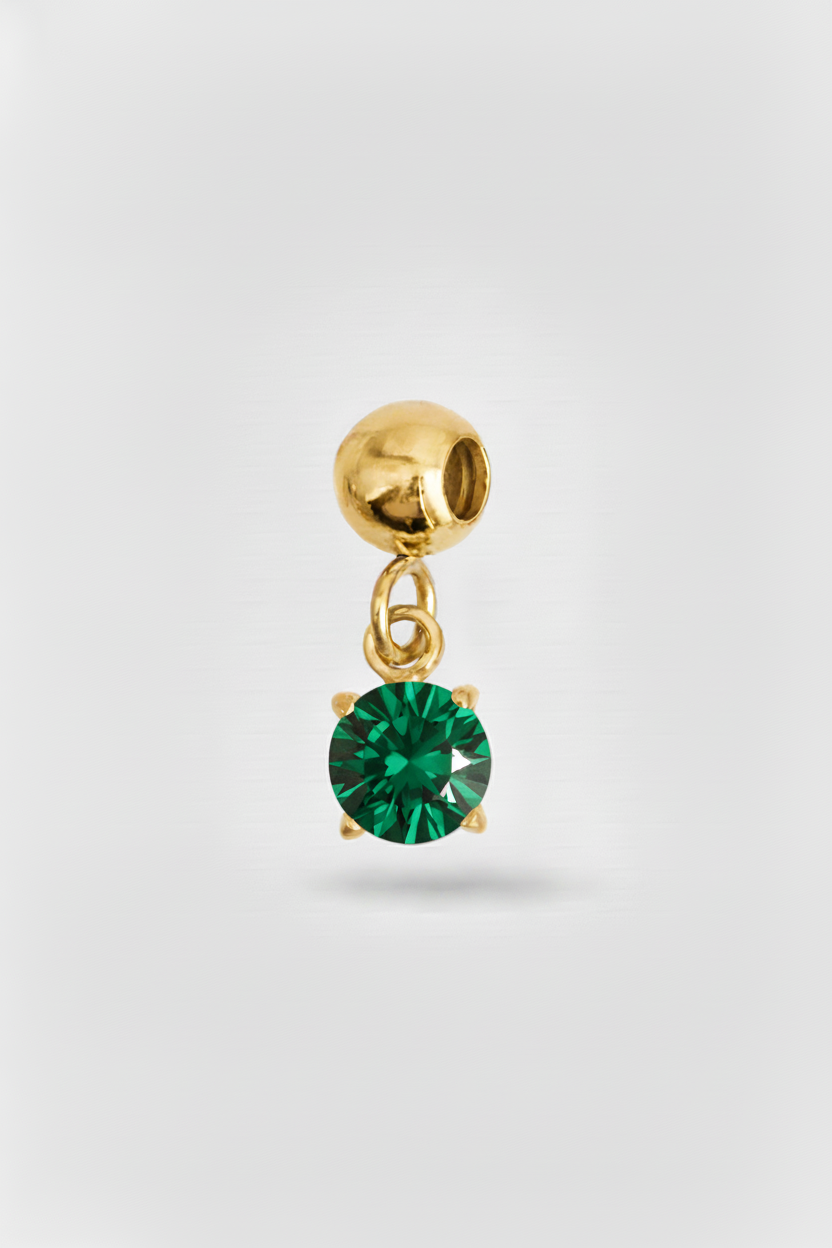 Charm Zircone Verde