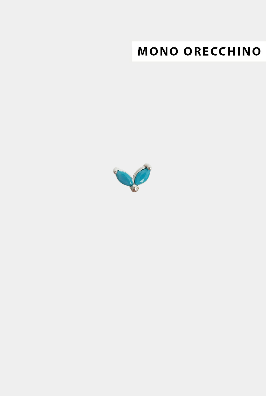 Orecchino Tiny Leaf