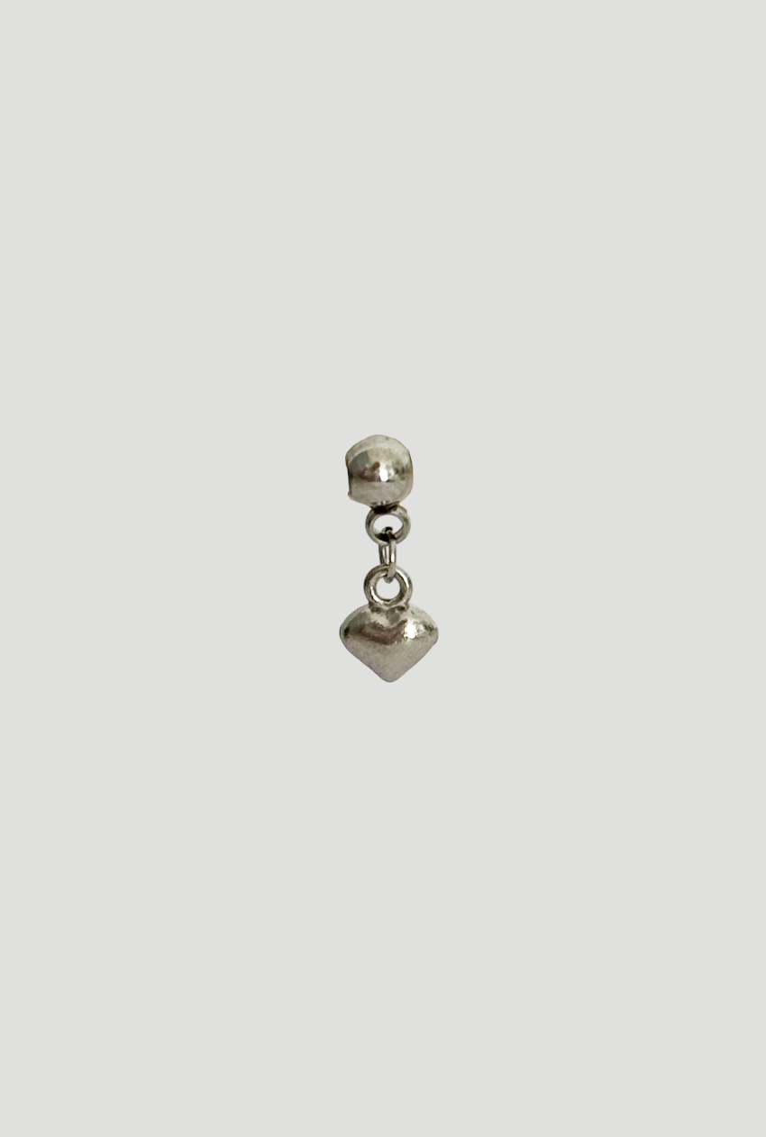 Charm Cuore silver