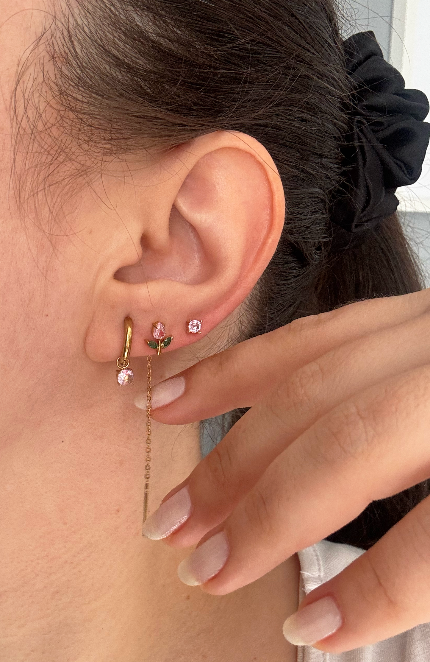 Mono Orecchino Micro Tulip