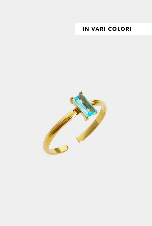 Anello Lux Baguette