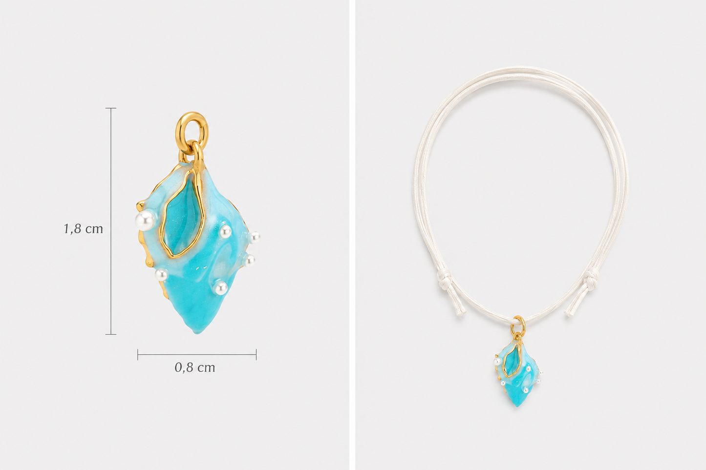 Charm/Collana Mini Shell