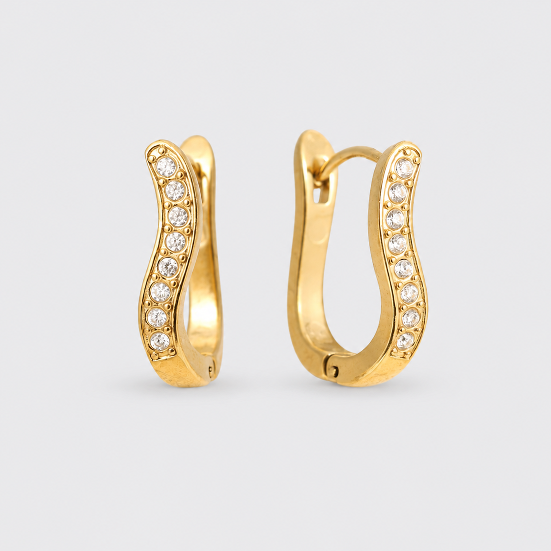 Orecchini Golden Wave