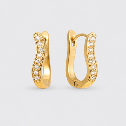 Orecchini Golden Wave