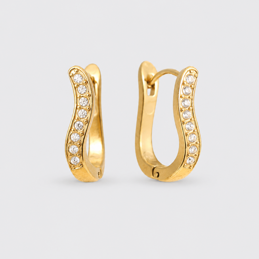 Orecchini Golden Wave