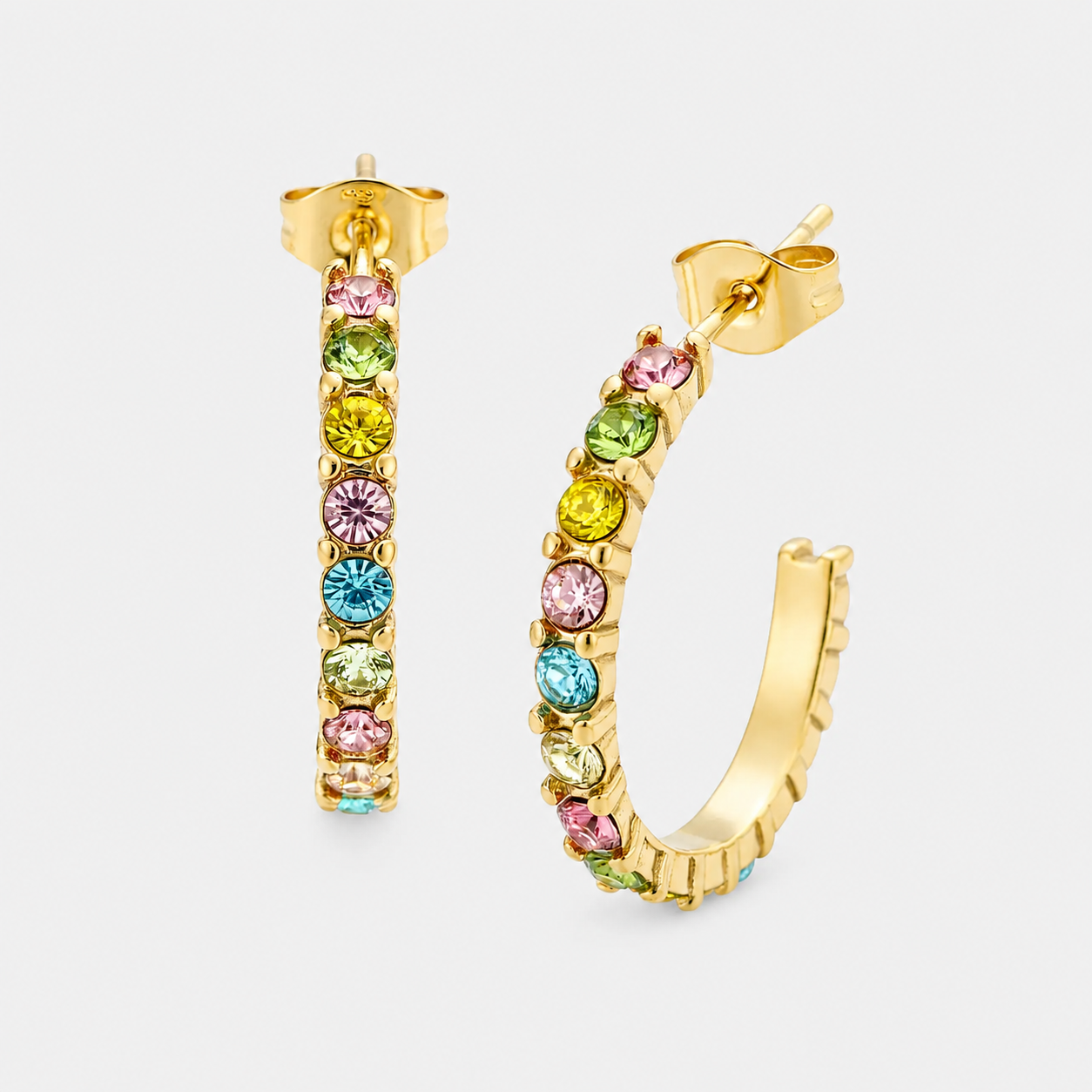 Orecchini Circle multicolor