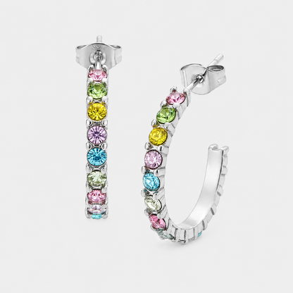 Orecchini Circle multicolor
