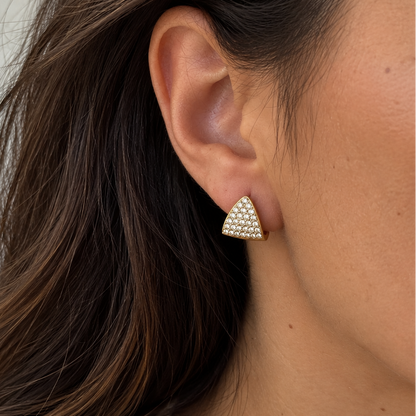 Hoops Triangolo Pavé