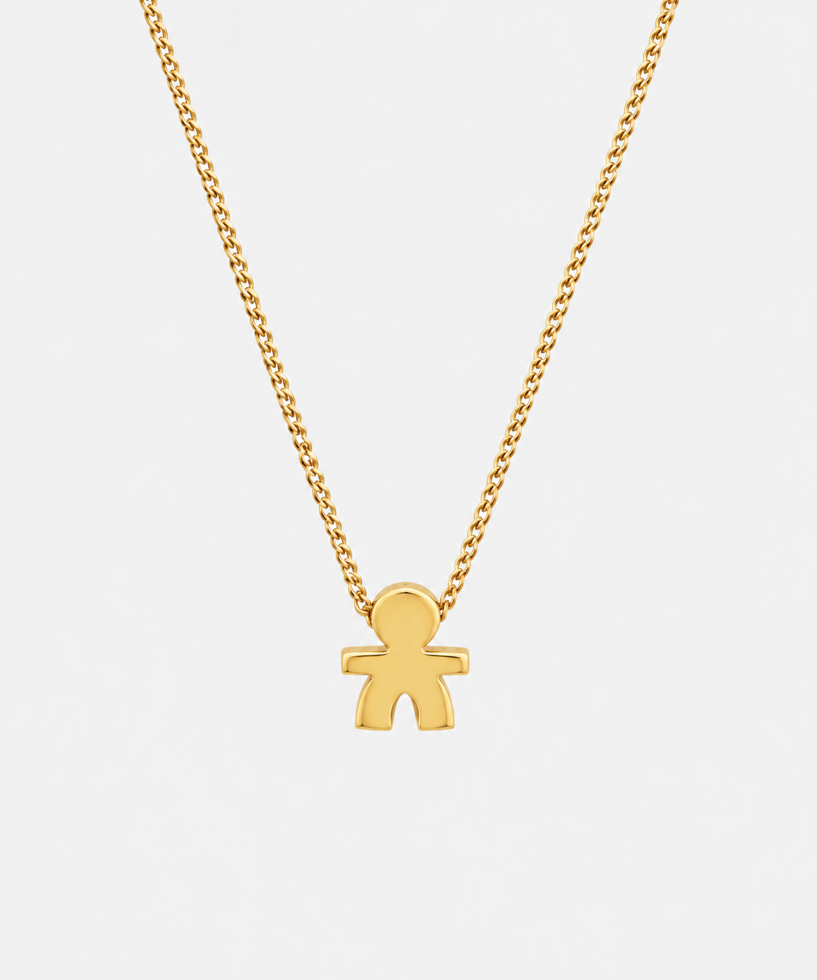 Collana Bimba Silver con ciondolo a forma di bambina