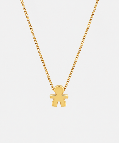 Collana Bimba Silver con ciondolo a forma di bambina