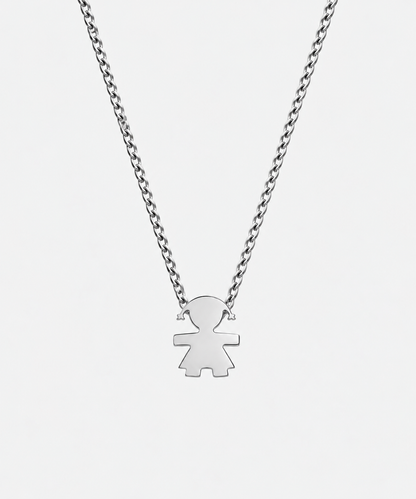 Collana Bimbo Gold con ciondolo a forma di bambino