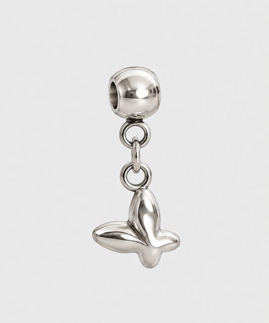 Charm Farfalla silver