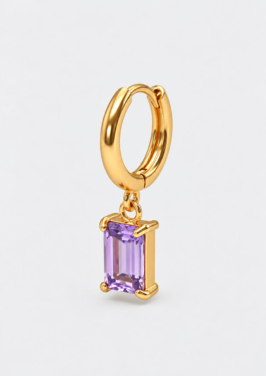 Orecchini Baguette Pendente / vari colori