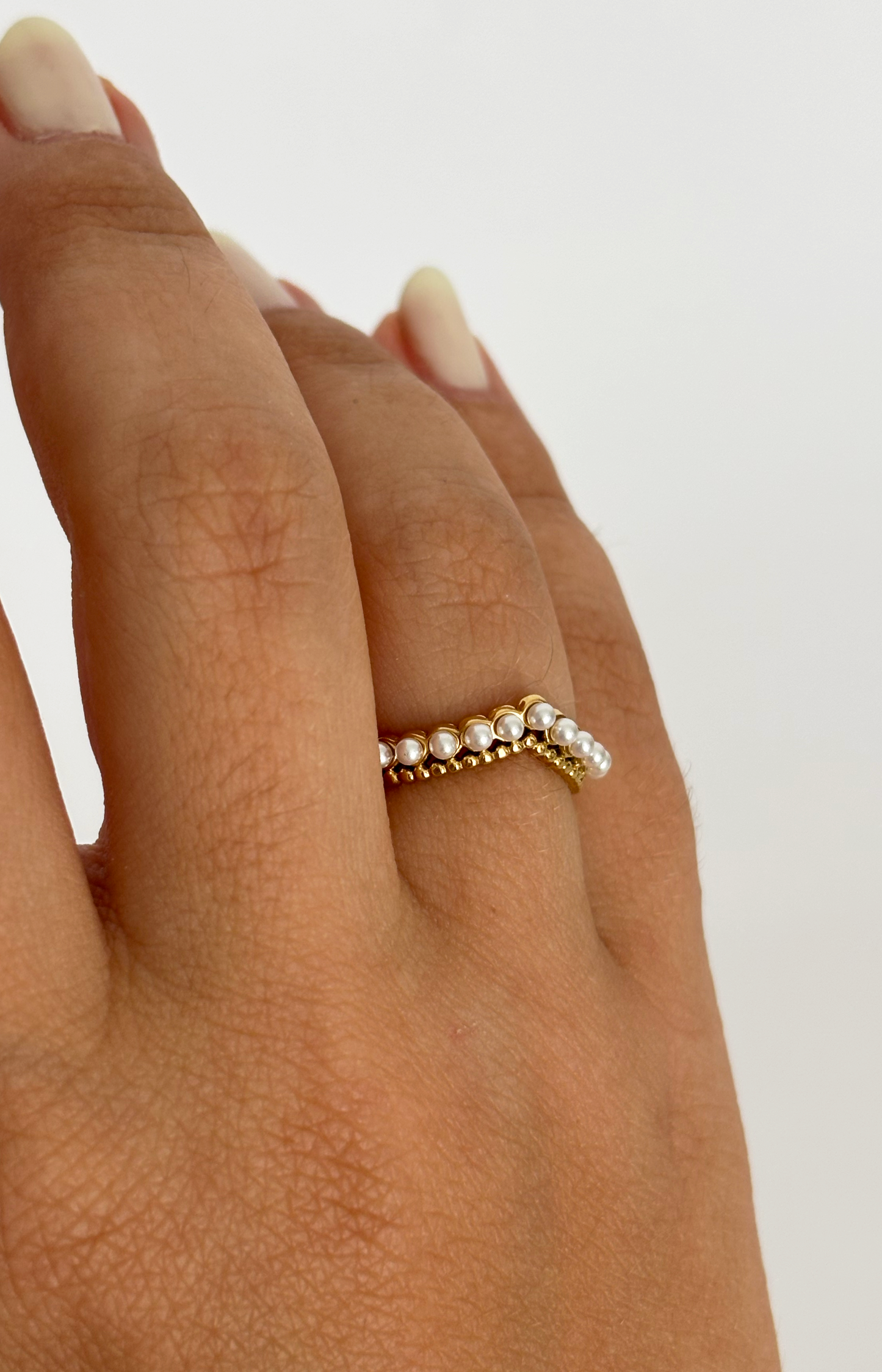 Anello Perle