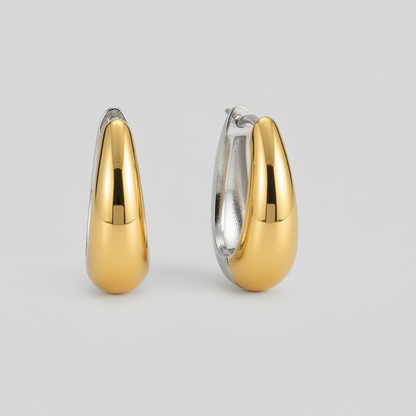 Cerchietti bicolore silver gold