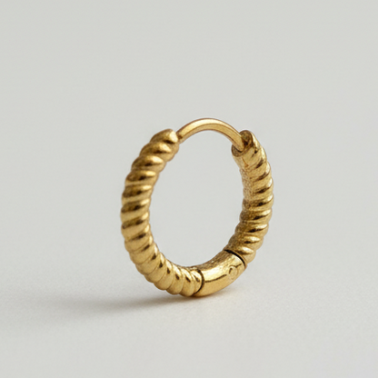 Cerchietto gold angolato