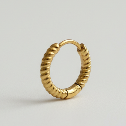 Cerchietto gold angolato