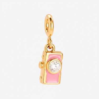 Charm Macchinetta Rosa - Versione finale