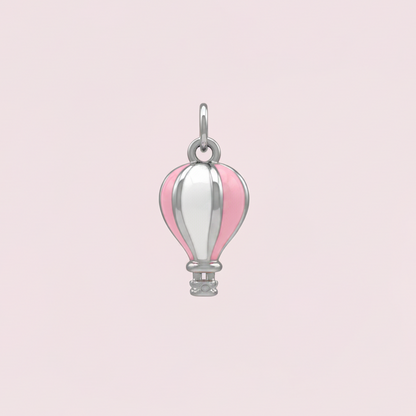 Charm Mongolfiera - versione silver