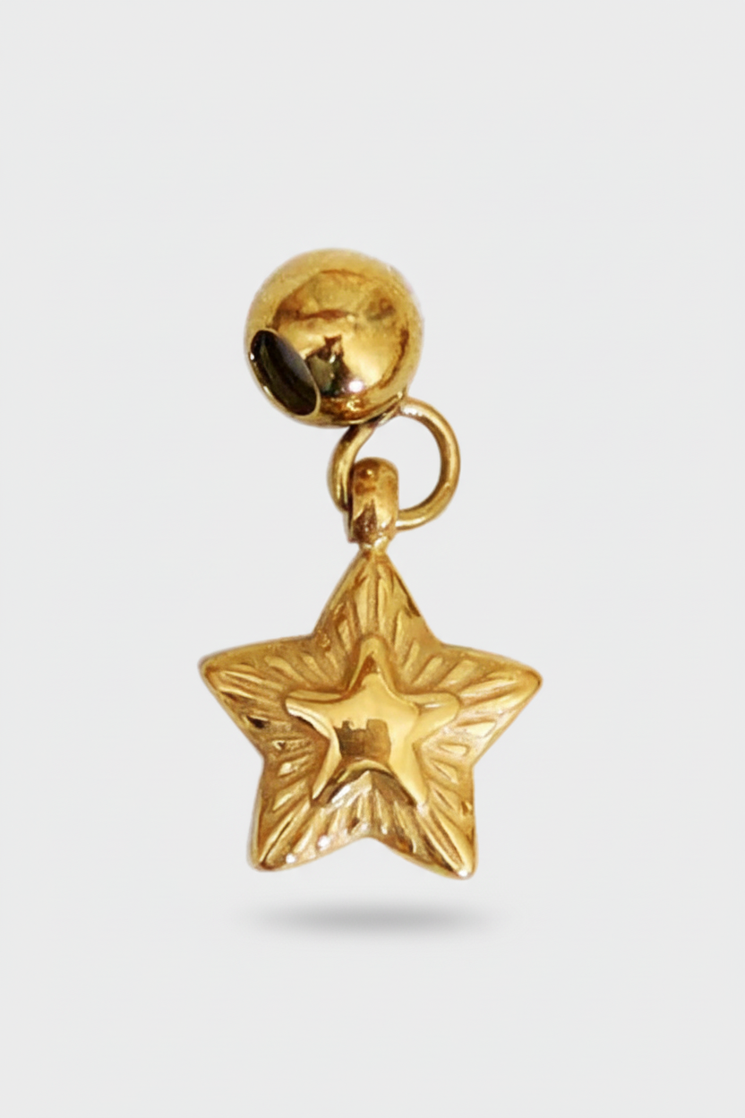 Charm stella decorata standard