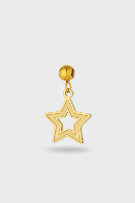 Charm stella vuota gold standard