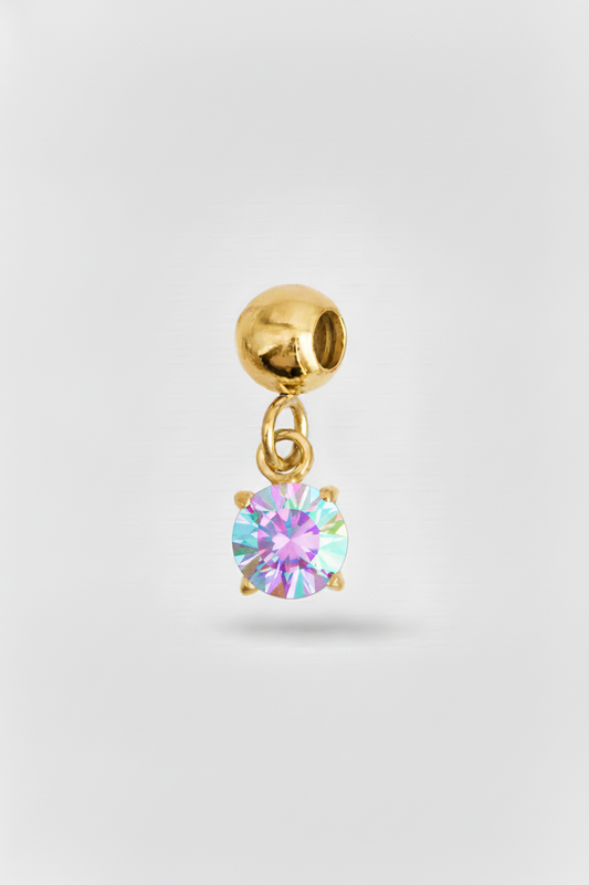 Charm Zircone Olografico