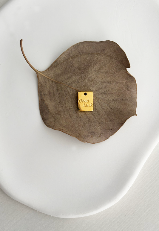 Charm Piastrina Good Luck