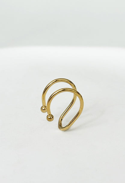 Ear Cuff Duble Line