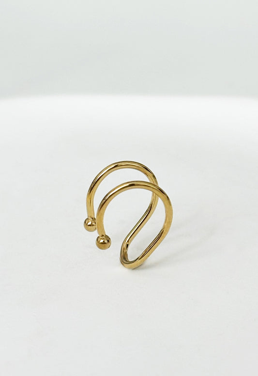 Ear Cuff Duble Line
