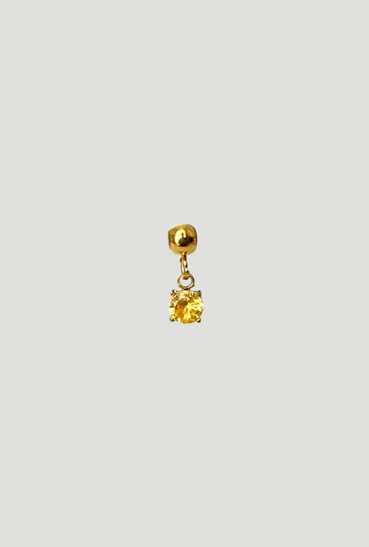 Charm Zircone Giallo