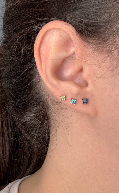 Mono Orecchino micro Flower