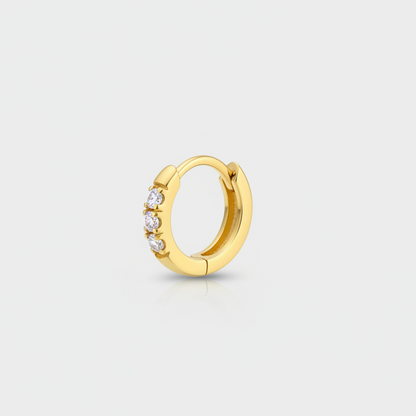 Mini hoop 7mm - chiusura visibile