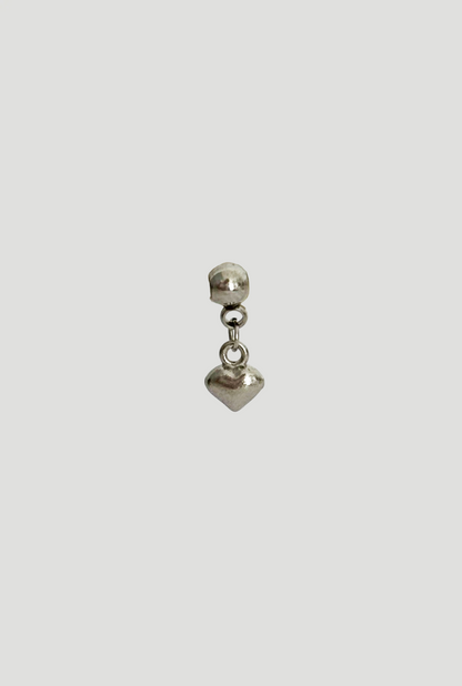 Charm Cuore silver