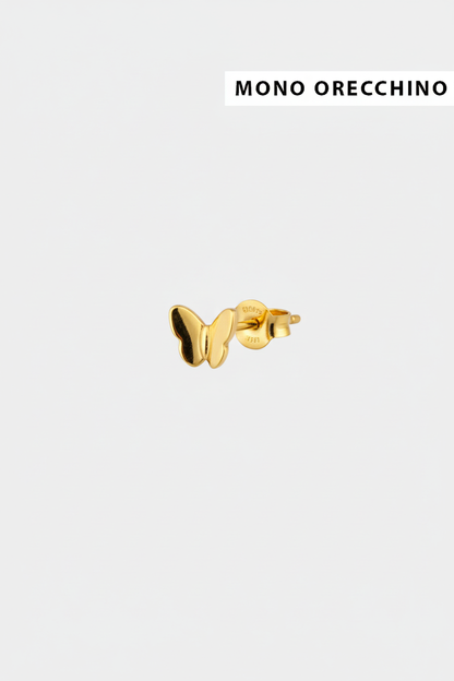 Mono orecchino farfalla gold