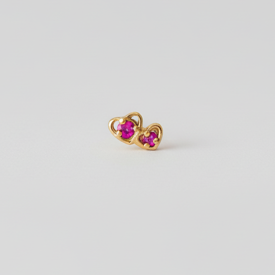Orecchino Micro Heart Singolo