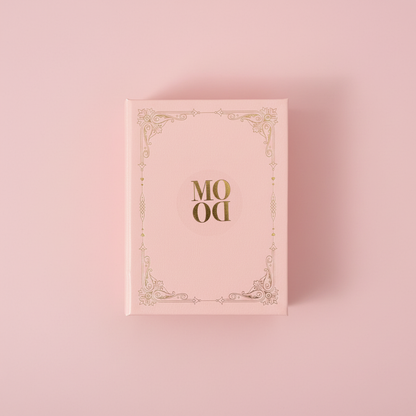 Scatola Mood flat lay dall'alto