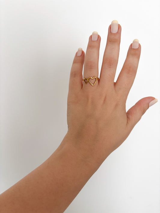 Anello Two Hearts